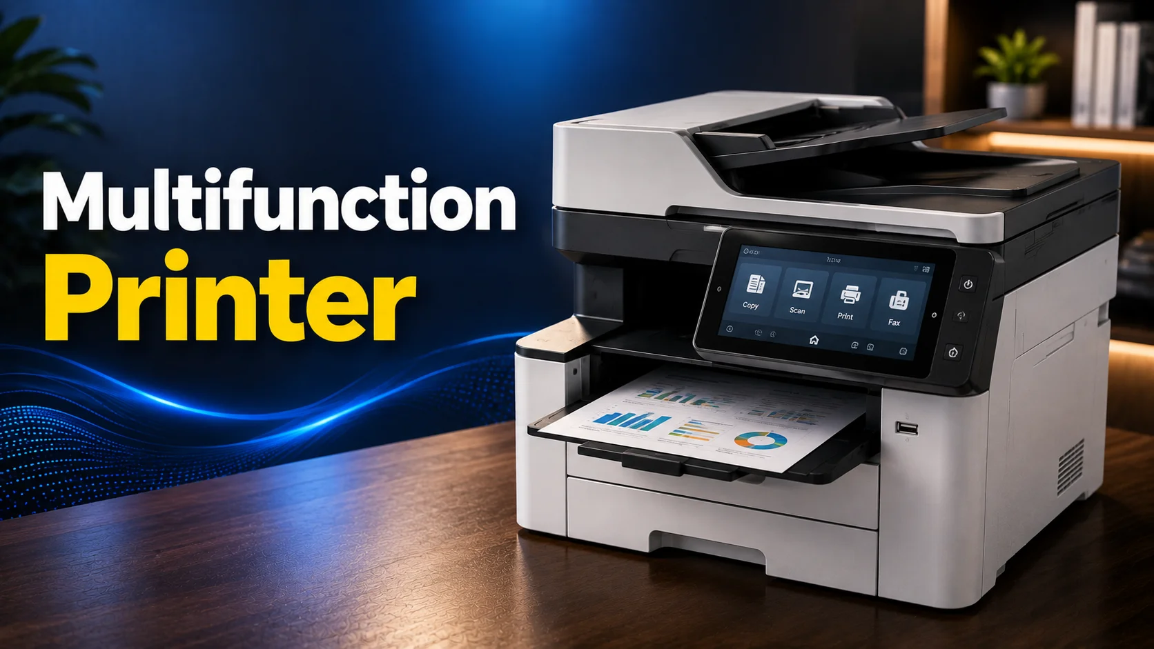 Multifunction printer as an IO device example
