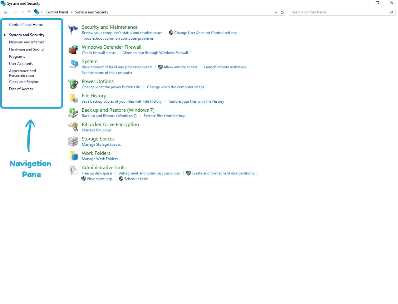 what-is-navigational-pane-post-image-settings