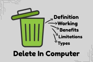 What is “Delete” in Computer | Soft – Hard – Secure | Types and Working
