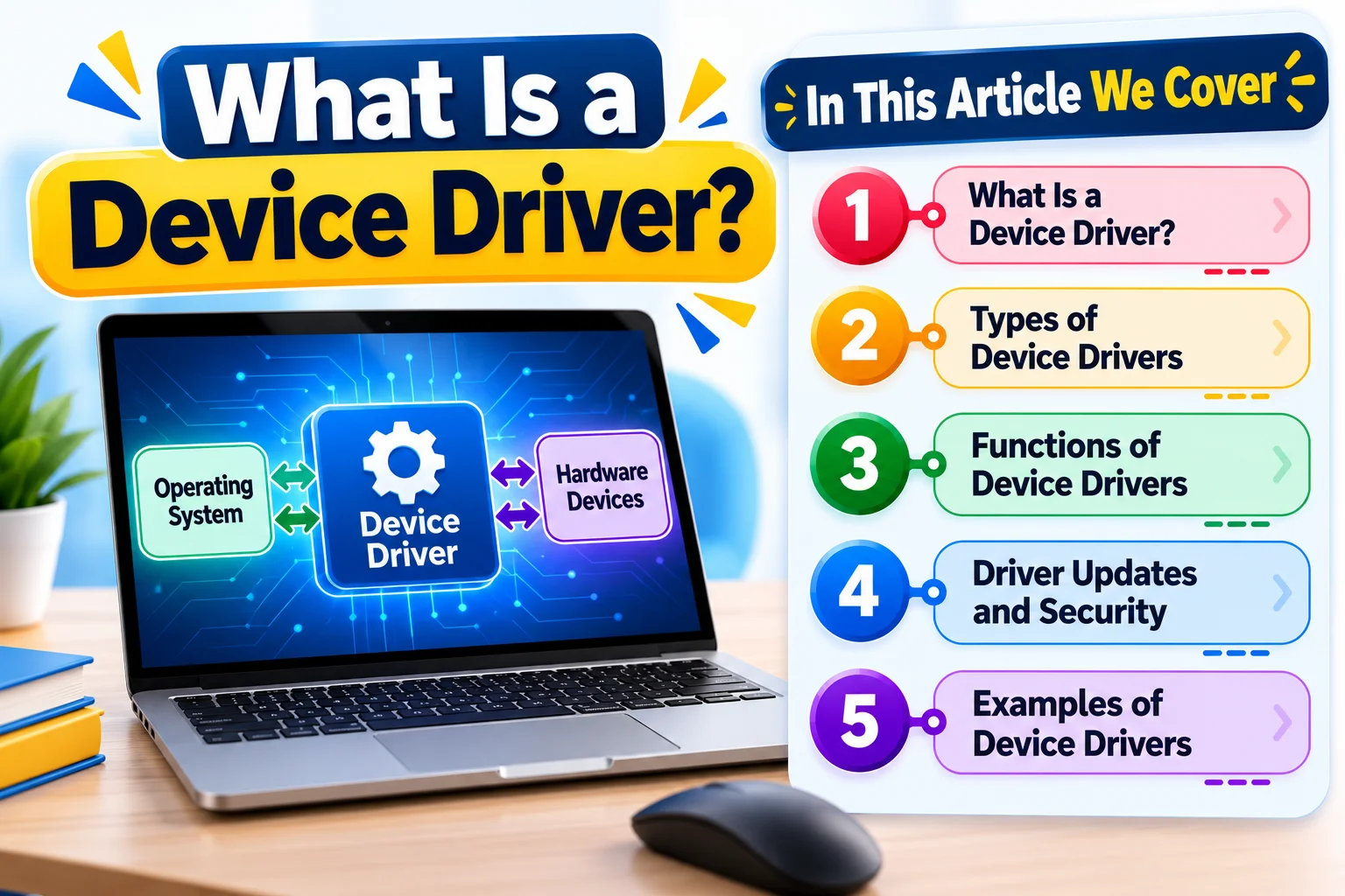 What Is a Device Driver? Types, Functions, and Examples