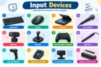 What are Input Devices of a Computer? Complete Guide for Beginners with Types, Examples, and Uses