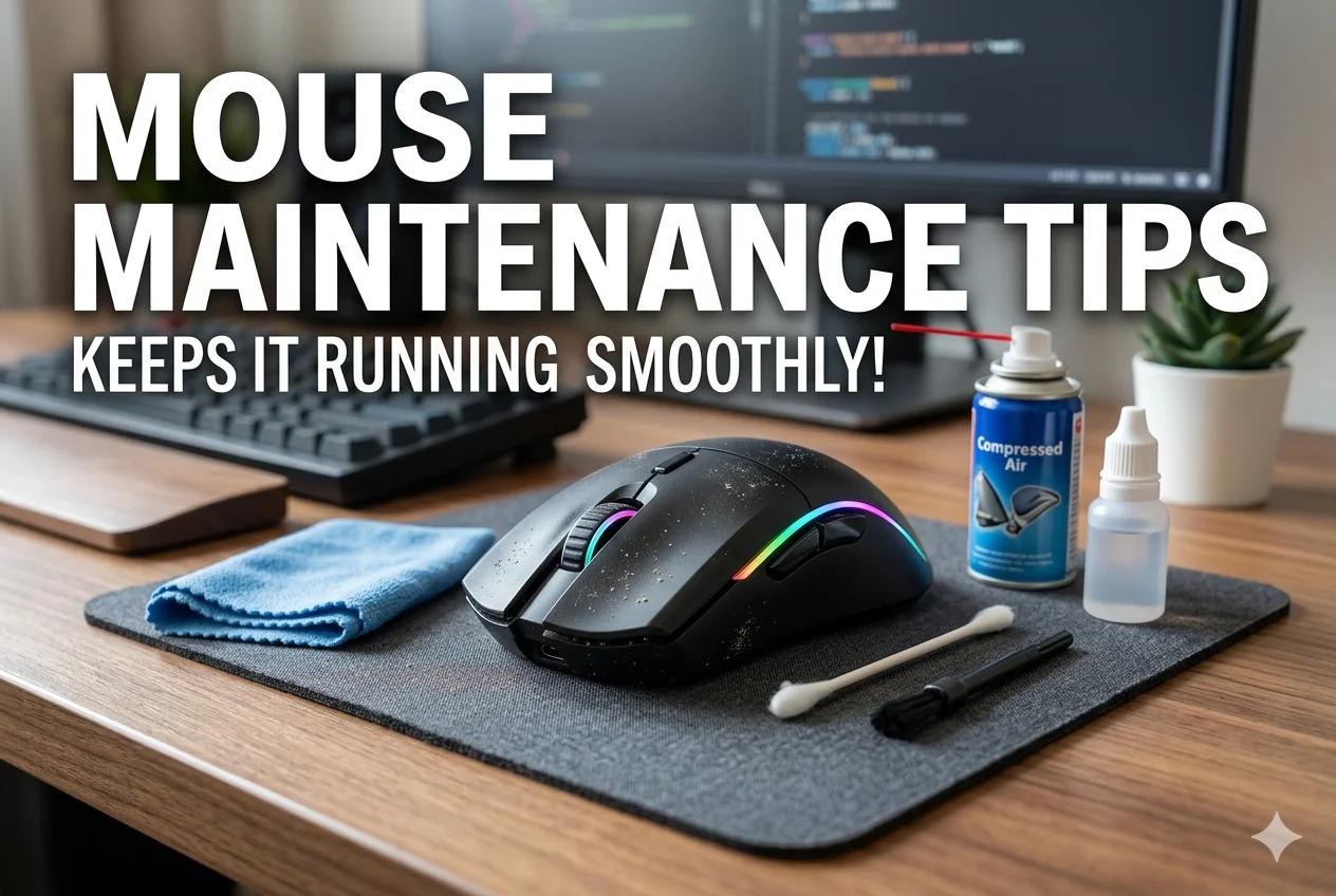 9 Mouse Maintenance Tips | Make your Mouse Longlast