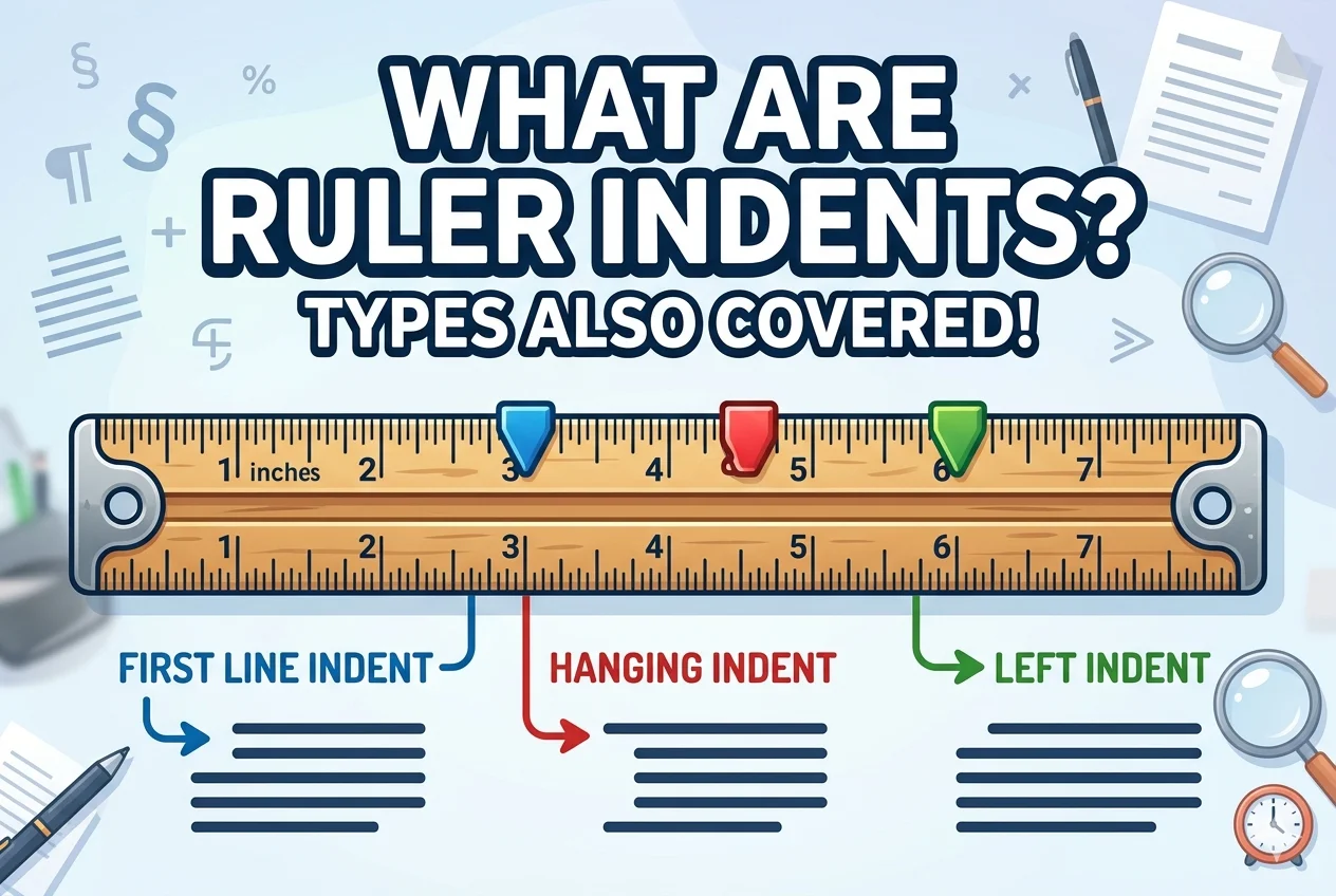 What are Ruler Indents | Types and Mistakes Also Covered