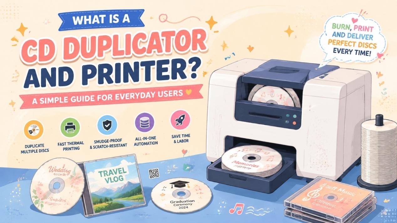 What is a CD Duplicator and Printer?