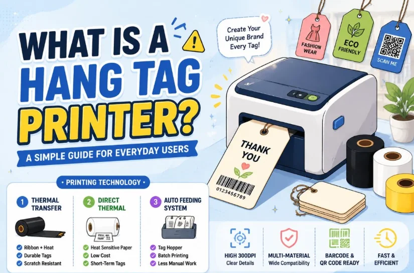 What is a Hang Tag Printer | Uses – Features | Types & Troubleshooting