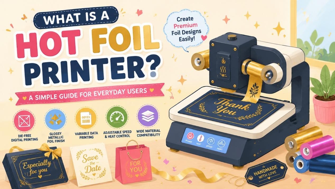 What is a Hot Foil Printer | Working – Features | Setup & Troubleshooting