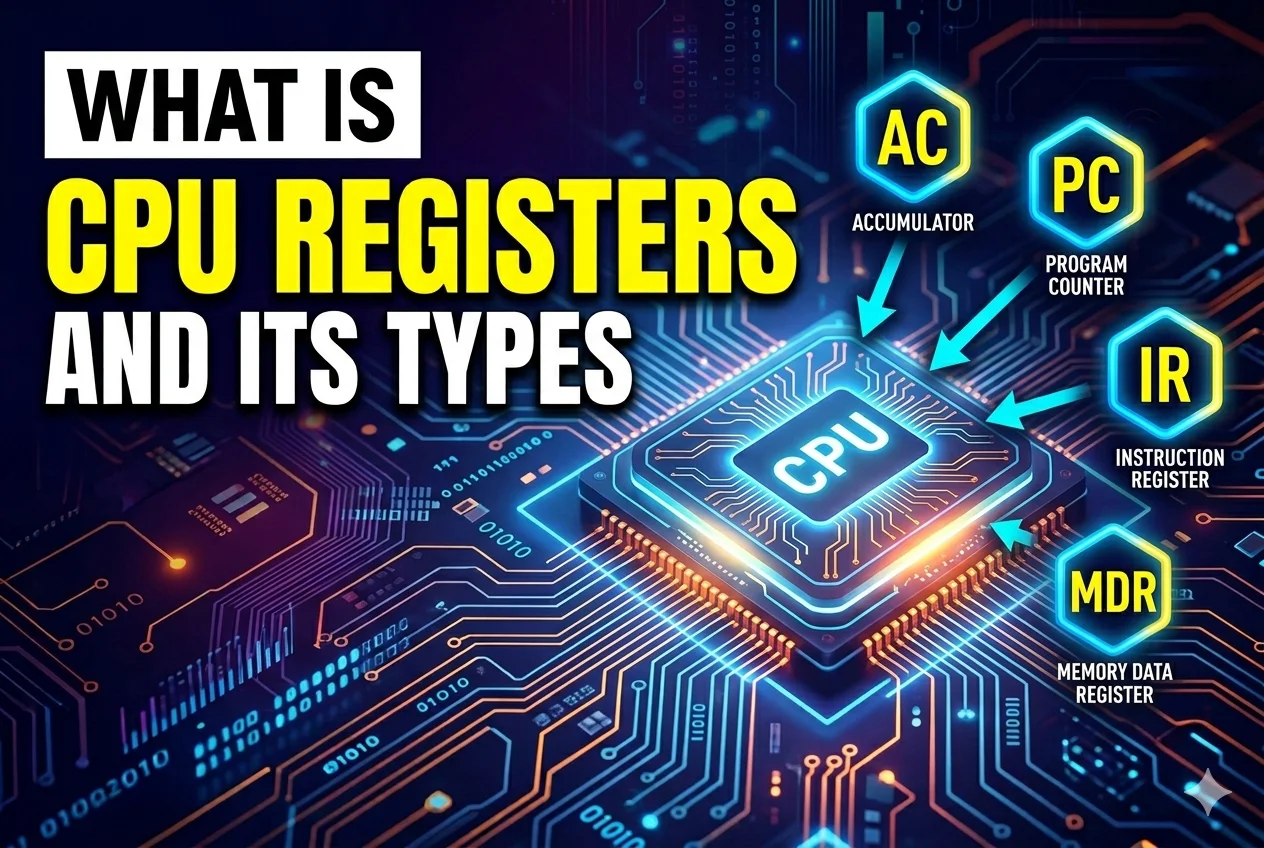 What is Cpu Registers and its Types | Working & Misconceptions