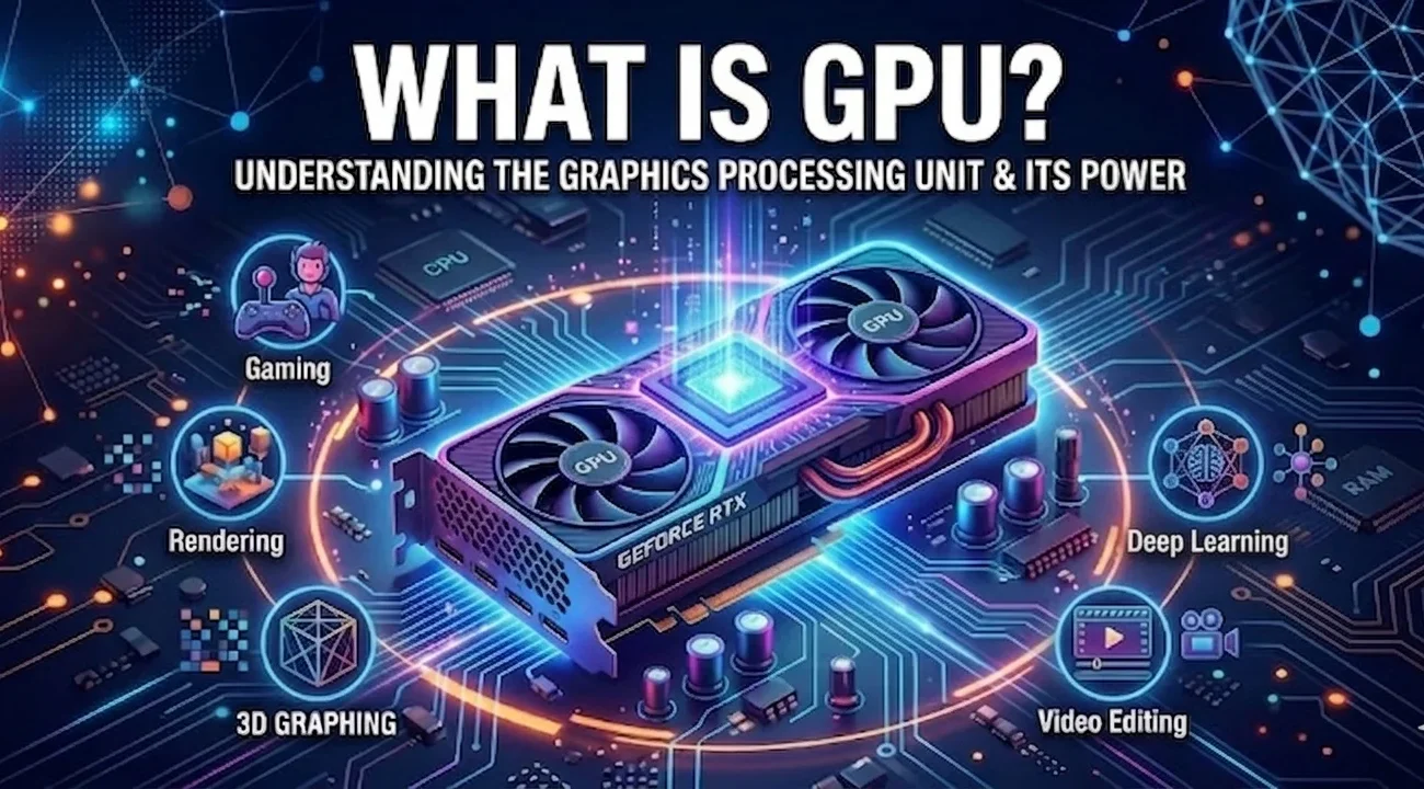 What is GPU |  Parts – Working | Types & Comparison