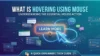 What is Hovering? An Essential Mouse Action | Working - Comparison & Examples - Post Thumbnail