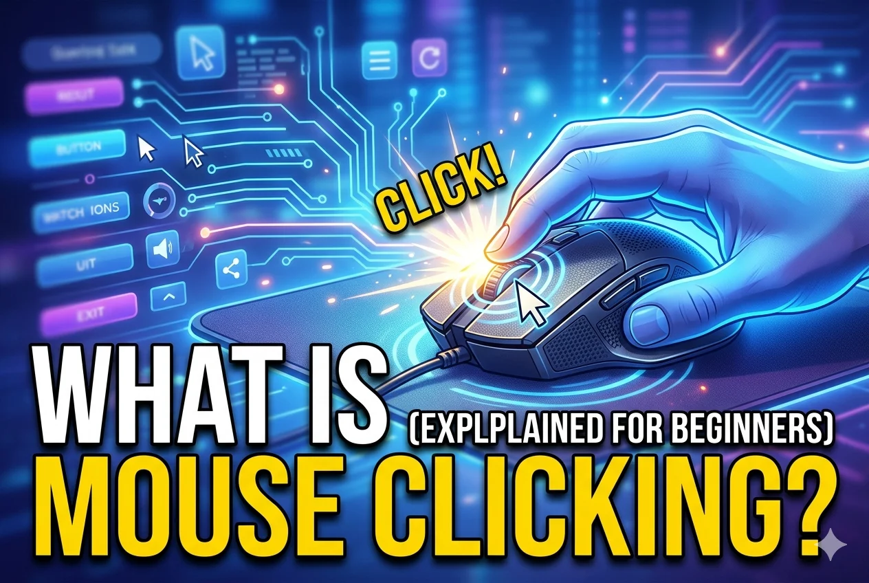 What Is Mouse Clicking | Types | Working & Mistakes