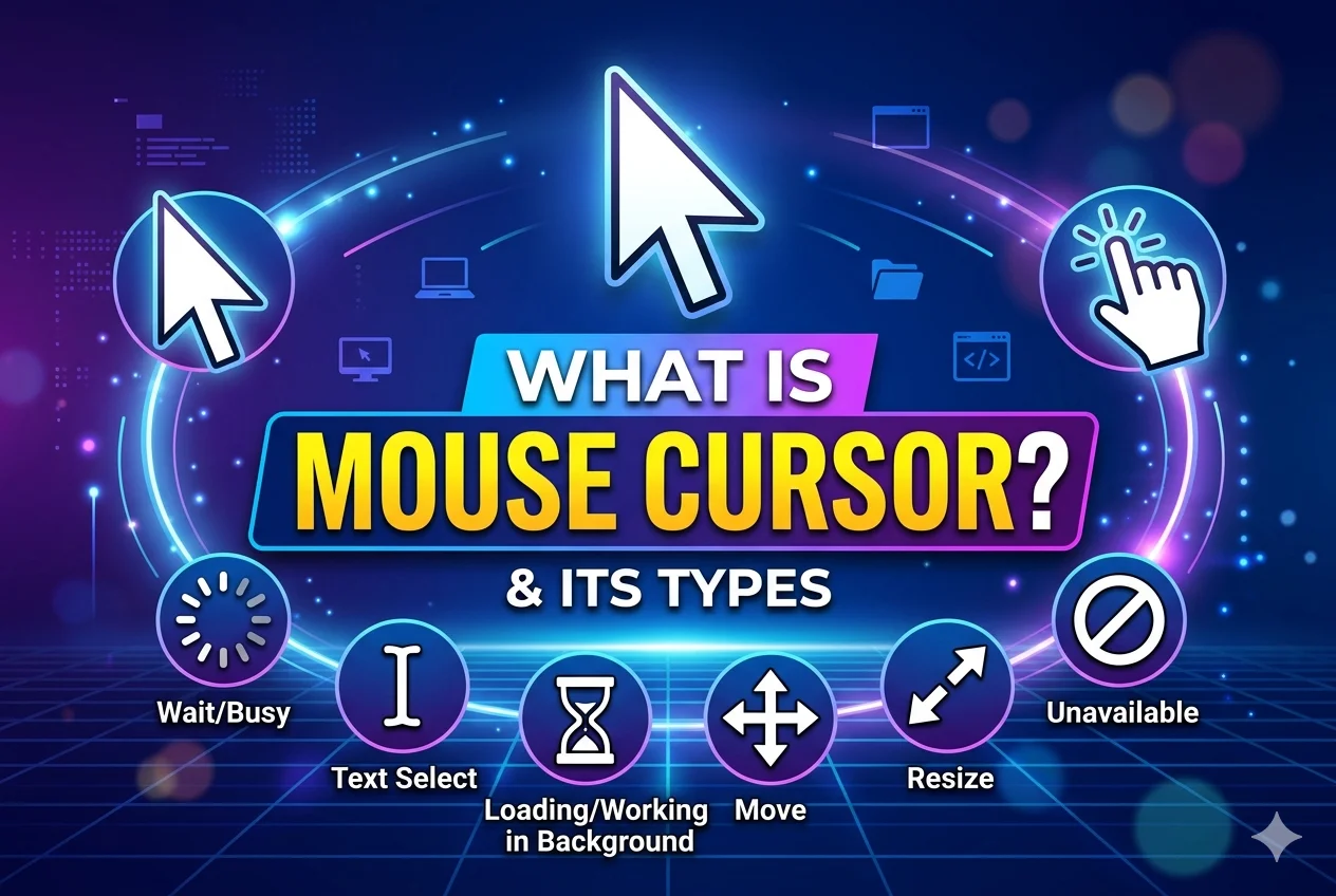 What is Cursor in Computer | Types & Functions