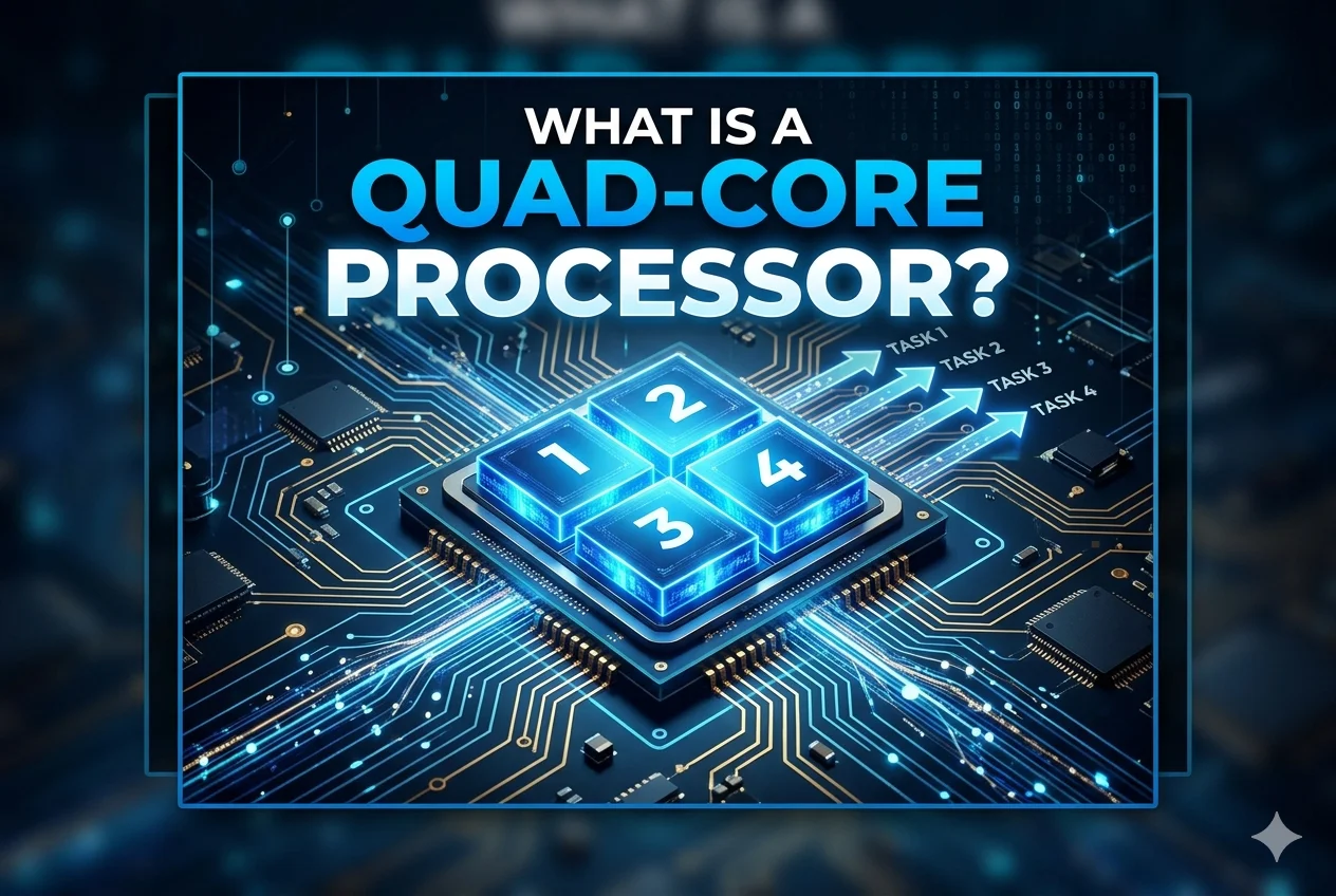 What is Quad Core Processor | Working | Invention & Comparison